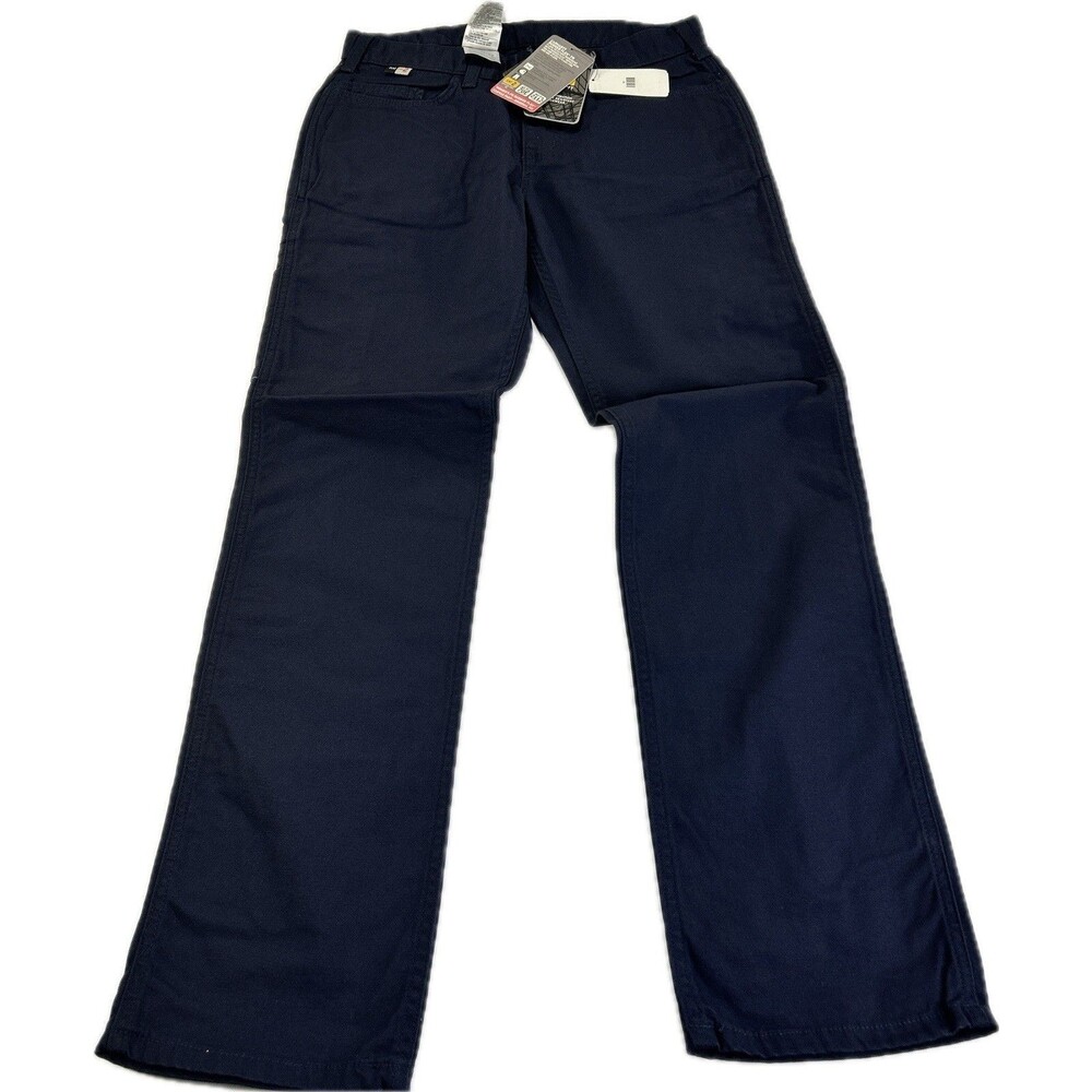 Carhartt Women's 8 Flame Resistant Rugged Flex Canvas Pants Original Fit CAT 2